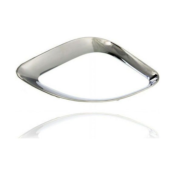 Grille Molding - Compatible/Replacement for '12-16 Jeep Grand Cherokee SRT8 - Front Lower Trim Molding, Chrome - Right Hand - Passenger, 68158582AA