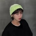 thumbnail image 3 of Teissuly Women Reflective Knitted Beanie Hat, Ski Cap Cuffed Knitted Hat Caps Warm Great Teissuly WER202311012144, 3 of 4