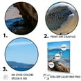 thumbnail image 3 of Designart "Gull'S Seaside Vista II" Coastal Floater Framed Canvas Wall Art, 3 of 5
