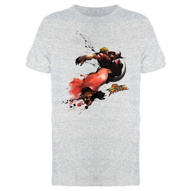 Street Fighter Ken Masters Tshirt Men's