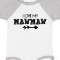 thumbnail image 4 of Inktastic I Love My Mawmaw with Arrow Boys or Girls Baby Bodysuit, 4 of 5