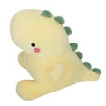thumbnail image 6 of Cartoon Dinosaur Plush Stuffed Animal Toys, Cute Soft Plush Animal Dolls, Home Room Sofa Decor, Birthday Classroom Gifts for Kids Girls Boys Yellow 25cm / 9.8in, 6 of 9