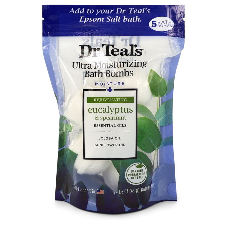 Dr Teal's Ultra Moisturizing Bath Bombs by Dr Teal - Men - Five (5) 1.6