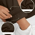 thumbnail image 6 of KKBOTIVE Sweatpants for Women Casual Sport Joggers Solid Color Trousers Women's Fashion Sweat Pant Coffee, Size: XL, 6 of 6