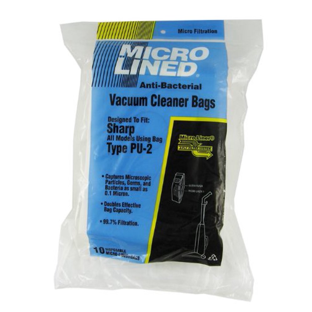 SHARP EC10PU2 10Pack of Replacement Vacuum Bags