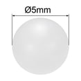 thumbnail image 2 of Uxcell Balín de Precisión Métrico PP Blanco 200pcs 0.2'', 2 of 5
