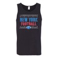 thumbnail image 2 of New York NYG Hometown City Football Fan Pride Sports Mens Graphic Tank Top, Black, Small, 2 of 3