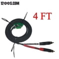thumbnail image 4 of Technics 1200 1210 Gold Tip RCA Phono Cables with Internal Ground PCB - 4 FT, 4 of 5