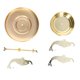 thumbnail image 5 of Incense Holder, Exquisite Workmanship Smooth And Simple Surface Stainless Steel Gold Incense Coil Holder Incense Burner For Yoga Studios For Home ANGGREK No, 5 of 7