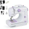 thumbnail image 2 of Portable 12 Built-in Electric Dual-Speed Household Sewing Machine w/Foot Pedal, 2 of 12