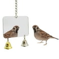 thumbnail image 4 of GROWTH TANK Bird Mirror Nest Accessory Anti Broken for Cockatiel Parakeet Canaries 8.8x7cm, 4 of 9