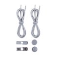 thumbnail image 3 of LJNYFDC Tieless Shoe Strings Adjustable Heavy Duty Lock Set with Elastic Tieless Shoe Strings Multi Colored Suitable for Kids and Adults Perfect for Sports Shoes, 3 of 7