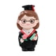 thumbnail image 1 of Figura de graduación, estatua de resina, figurita decorativa, mini artesanías, personas en miniatura Estatua de mujeres, 1 of 9