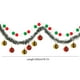 thumbnail image 3 of Xihbxyly Oferta de Iluminación Guirnalda de Luces de Bolas de Ratán Simuladas para Decoraciones Navideñas, Banderas Colgantes, Diseño de Escena Decorativa, Luces para Ventana, Ambiente Festivo, 3 of 7