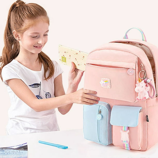 Cute Backpack Kids Backpack Girls School Backpack Cute Teen Backpack  Waterproof Girls School Bag Travel Backpack For Outdoor Activity 