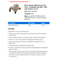 thumbnail image 2 of Direct Injection High Pressure Fuel Pump - Compatible with 2006 - 2009 Audi A6 Base 3.2L V6 2007 2008, 2 of 2