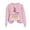 Pink, variant on Bovxnpu Womens Oversized Sweatshirts, Halloween Day Sweatshirts for Women Fleece Crewneck Sweaters Casual Tops Comfy Fall Fashion Outs Winter Clothes