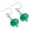 Green Onyx, variant on 925 Sterling Silver Women Jewelry Natural Black Onyx Earring