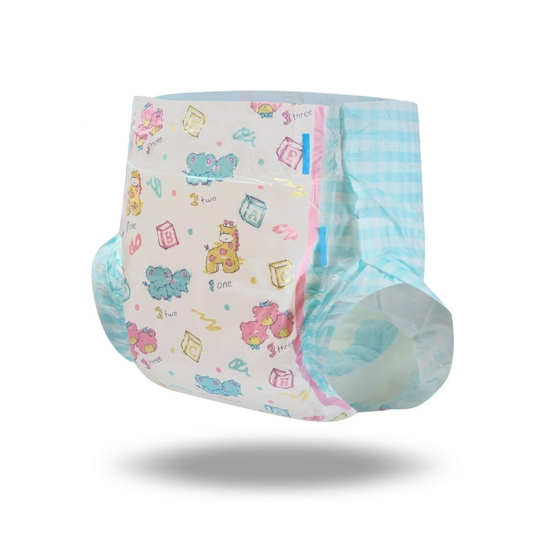 Littleforbig Vintage Baby Adult Diaper 2 Pieces Sample Pack (Large