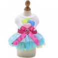 thumbnail image 1 of Robe pour Petit Chien - Robe Tutu Mignonne de Princesse, Robe à Imprimé Lèvres pour Chiot, Robes pour Fille, Petits Chiens en Été, Rose, P, 1 of 11