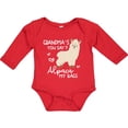 thumbnail image 3 of Inktastic Grandma's You Say Alpaca My Bags Boys or Girls Long Sleeve Baby Bodysuit, 3 of 5