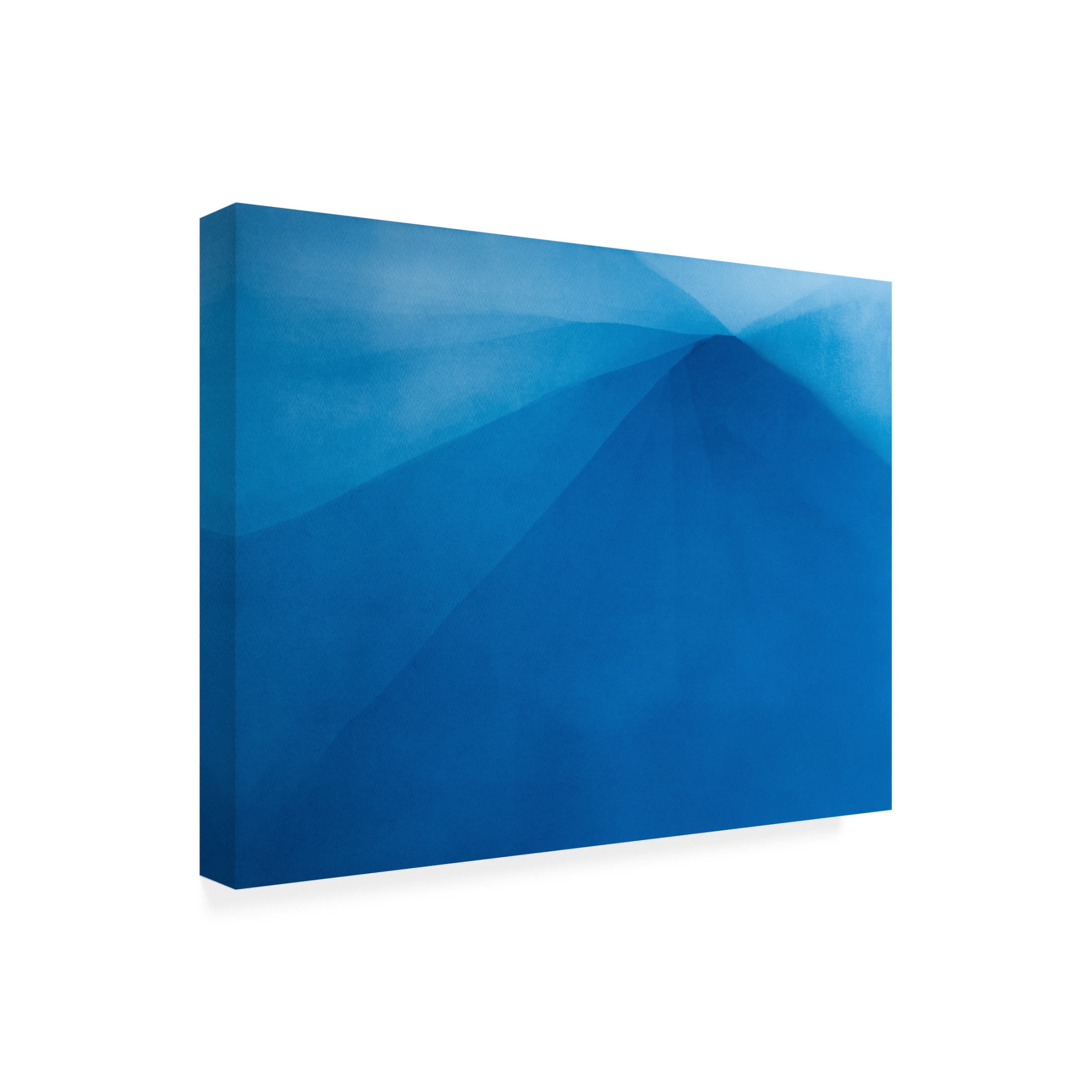 Canvas Wall Art - Christine So 'Mountain Sunrise 4' Wall Art for Living Room, Bedroom, or Office Décor by Trademark Fine Art - 19 x 14 Inches