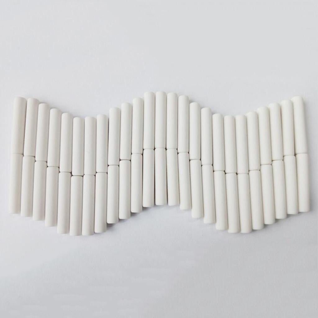 White Eraser Strips 50x Electric Eraser Refills 5mm Stationery Erasers 