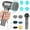 Grey, variant on Cordless Handheld Rechargeable Cleaning Brush, IPX7 Waterproof Electric Spin Scrubber