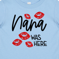 thumbnail image 4 of Inktastic Nana Was Here Red Kisses Boys or Girls Baby T-Shirt, 4 of 5