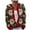 Multicolor#1, variant on Plus Size Sweater Cardigan for Women Cute Snowman Print Xmas Coat Outwear Long Sleeve Button Down Open Front Clothes