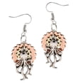 thumbnail image 2 of Pendiente de de Pulpo Gótico Steampunk Pendiente de Gancho Pendientes de Oreja Joyas, 2 of 9