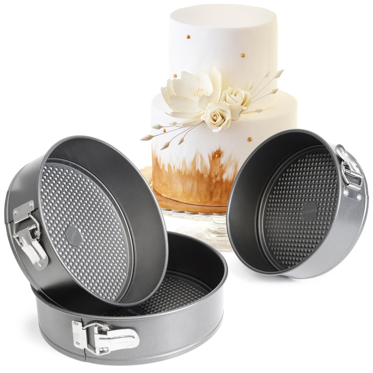 Pillsbury non-stick 3-pack springform pan set, Nonstick Pan Set