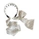 thumbnail image 2 of Diadema de cinta de gasa, pinza para el cabello alta, ideal para primavera y verano. Adorno para cabello rizado, ideal para mostrar el rostro. Diadema pequeña con ondas y cinta en forma de onda., 2 of 2