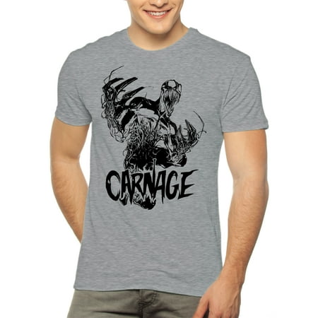 Men's Marvel Carnage Short Sleeve Graphic T-Shirt, up to
