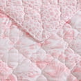 thumbnail image 4 of Betsey Johnson Butterfly Ombre Pink Brushed Microfiber King Quilt Set, 4 of 9