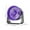 Purple PP, variant on PPgejGEK Multi Functional High Wind Household Fan with Air Circulation Desktop Small Light Sound 2000mAh Battery USB Powered 10W Low Noise for Bedroom Study Room Office ABS Plastic