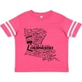 thumbnail image 3 of Inktastic Louisiana Word Salad Boys or Girls Toddler T-Shirt, 3 of 5