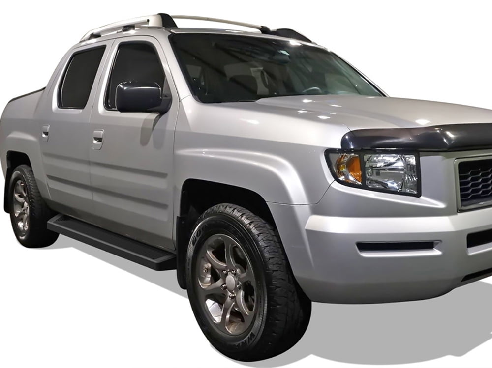 APS Black Running Boards Style Compatible with Honda Ridgeline 2006-2014 Crew Cab (Nerf Bars Side Steps Side Bars)