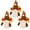 C, variant on Herrnalise Thanksgiving Fall Gnome Decorations,Set of 8 Turkey Plush Gnome Dolls, Autumn Harvest Tabletop Decor for Home Table Kitchen - 3.6×12.2 inches