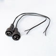 thumbnail image 2 of 50 conectores LED de 2 pines con cable de 25 cm para guirnaldas de luces solares., 2 of 5