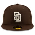 thumbnail image 2 of Men's New Era  Brown San Diego Padres 2025 MLB Postseason Side Patch 59FIFTY Fitted Hat, 2 of 4