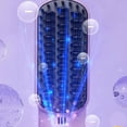 thumbnail image 2 of Cepillo Alisador Pelo Inalámbrico Peine Caliente Eléctrico Antiescaldaduras para Mujeres () Morado, 2 of 7
