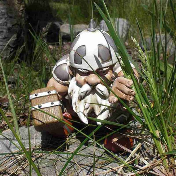 viking victor norse dwarf gnome statue