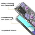 thumbnail image 3 of Pressed Dried Flower Design Phone Case For Reiko brand for Galaxy A91/s10 Lite/m80s In Purple, 3 of 4