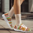 thumbnail image 6 of chaqlin Christmas Sneakers for Women Men Size 11 Gingerbread Man Lace Up Walking Shoes Breathable Mesh Low Top Running Shoes Casual Jogging Shoe with Non-slip Sole, 6 of 7