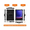 thumbnail image 5 of Protective Case for Samsung Galaxy Tab S9 Plus 2023 / S8 Plus 2022 / S7 FE 2021 / S7 Plus 2020 12.4 inch Tablet Shockproof Cover with 360 Degree Rotating Kickstand, Hand/Shoulder Strap, 5 of 7