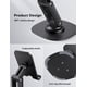 thumbnail image 4 of Soporte para teléfono móvil OMOTON, ajustable y plegable, paquete de 2 unidades, negro/blanco, 4 of 8