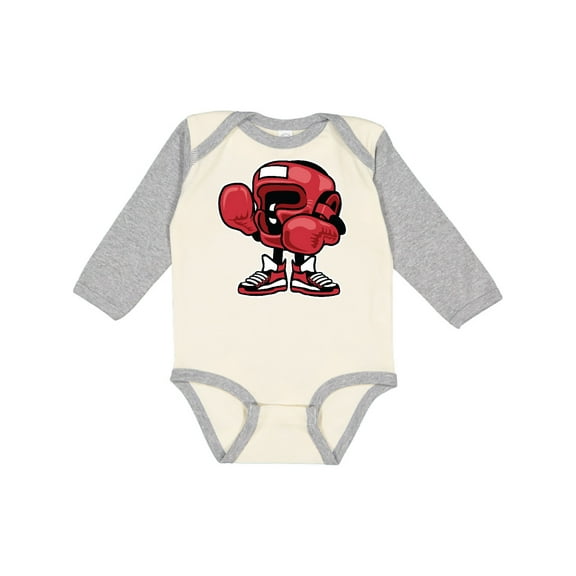 Inktastic Boxing Champion Boys or Girls Long Sleeve Baby Bodysuit