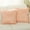 Blush, variant on Lanco Faux Fur Fluffy Throw Pillow Covers, Soft Shaggy Plush, Decorative, (Set of 2), Blush, 16 x 16"