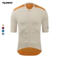 thumbnail image 2 of YKYWBIKE 2024 Maillot de ciclismo para hombre, camiseta de manga corta de verano para bicicleta de carretera, ropa de ciclismo, maillot ajustado para equipo profesional, 2 of 5